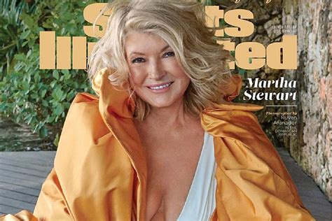 martha stewart   history  sports illustrated cover