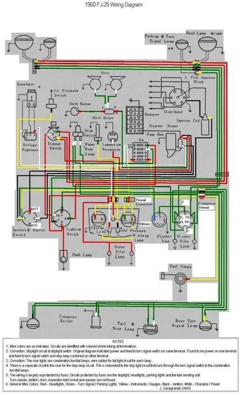 toyota land cruiser wiring diagram