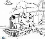 Train Coloring Pages Percy James Thomas Printable Getcolorings Fascinating sketch template