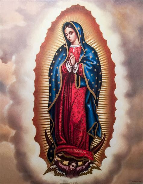 lady  guadalupe virgen de guadalupe poster blessed virgin mary virgin mary art virgin