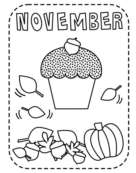 great picture  november coloring pages davemelillocom