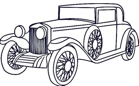 classic car coloring pages printable roderickilcarrillo