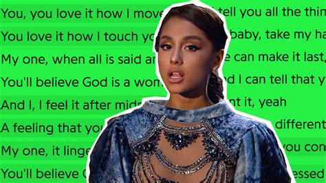 Ariana Grande Expresses Sexual Liberation On God Is A Woman Genius