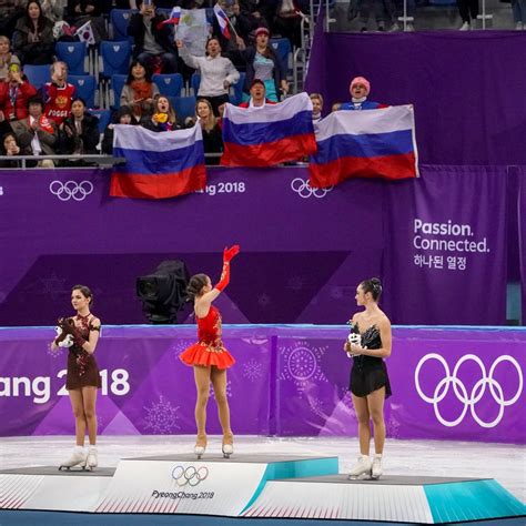 Figure Skating Alina Zagitova Wins Russia’s First Gold Medal The New