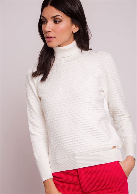 Ecru Knit Sweater