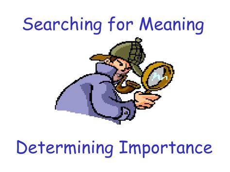 searching  meaning powerpoint    id