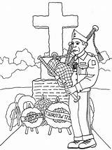 Coloring Pages Veterans Constitution Remembrance Colouring Tomb Getcolorings Coloringkids sketch template