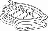 Boat Row Clipart Clip Coloring Outline Rowboats Cliparts Sketch Colorear Para Rowing Clipground Library Arts Boats Cruise Back Collection Transport sketch template