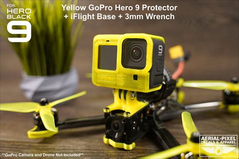 gopro hero  black protector  fpv mount  drones pick etsy