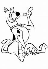 Doo Scooby Colorir Desenhos Divertido Dibujosonline Categorias Colorironline sketch template