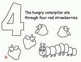 Coloring Caterpillar Hungry Very Pages Template Kids Printables Book Carle Eric Print Board Activities Inspirational Choose sketch template