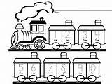 Train Numbers Worksheets Number Worksheet Preschool Kindergarten Express Ws sketch template