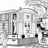 Train Pages Thomas Toby Colouring Printable Coloring Friends Tank Engine Tram James Colour Print Sodor Template Kids His sketch template