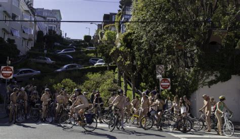 9th Annual Earth Day World Naked Bike Ride San Francisco