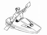 Coloring Pages Kayak Action Man Super Canoe Drawing Superhero Print Color Rowing Paddle Kids Printable Getdrawings Colouring Sheets Kleurplaten Heroes sketch template