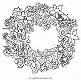 Blumenkranz Malvorlagen Malvorlage Gratismalvorlagen Muster sketch template