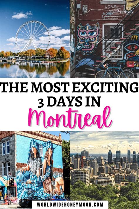 the ultimate 3 days in montreal itinerary including hidden gems