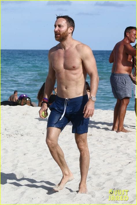 Dj David Guetta Bares Ripped Beach Body At 51 Photo