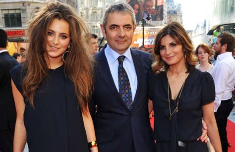 Rowan Atkinson 60 And Girlfriend Louise Ford 32 Enjoy