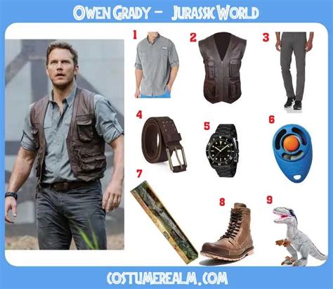 Roaring Into Halloween The Owen Grady Costume Guide