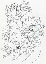 Tattoo Lotus Flower Japanese Drawing Flowers Designs Tattoos Outline Drawings Outlines Clipart Stencils Freetattooideas Armband Beautiful Long Library Amazing Plant sketch template