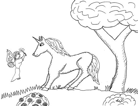 robins great coloring pages unicorns  fairies  friends