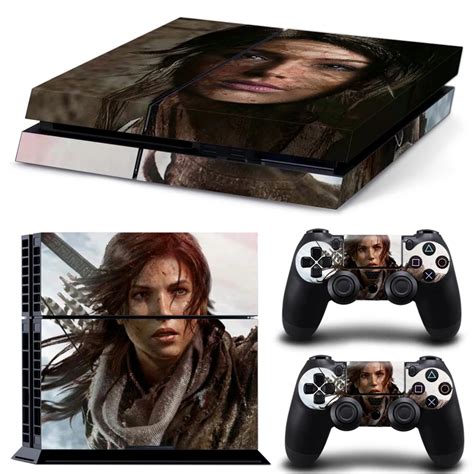 video game girl vinyl decal skin sticker cover protector  ps console   controller