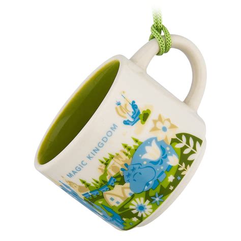magic kingdom starbucks    mug ornament   buy  disney starbucks