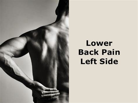 pain left side     pain symptoms
