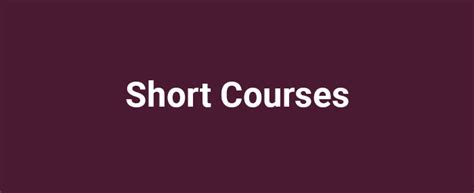 short courses poultec