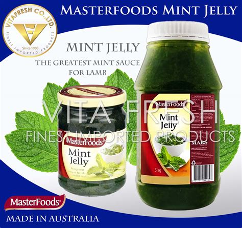 mint jelly masterfoods vitafresh finest imported