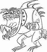 Hubpages Zeichnen Goblins Noddy Vishnu Goblin Vampire Lips Anruf Kreaturen Wesen sketch template