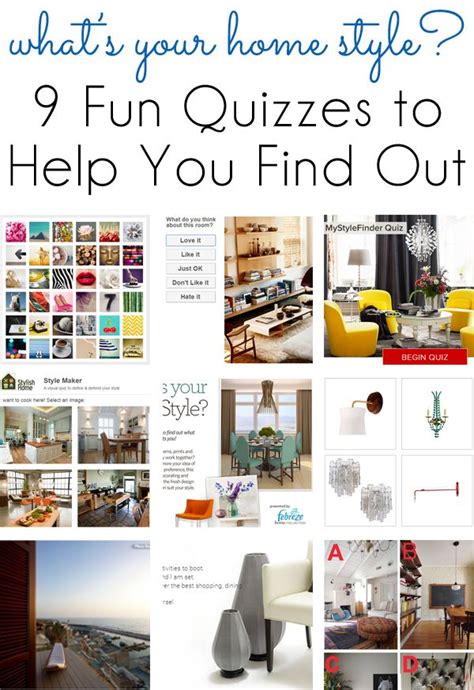 style inspiration  fun quizzes  find  home design style decorating styles quiz