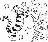 Tigger Coloring Pages Pooh sketch template