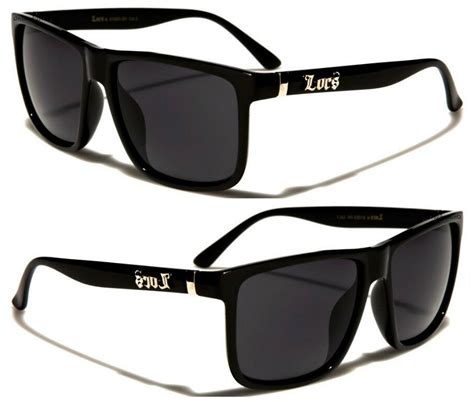 men dark lens large gangster black og sunglasses locs