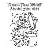 Thank Mom Coloring Crayola Pages sketch template