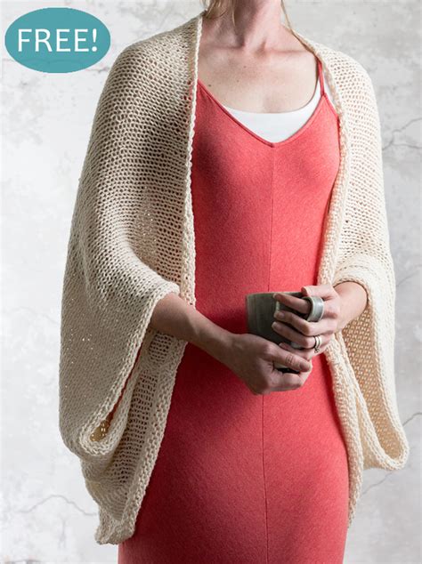 Cocoon Cardigan Knitting Patterns In The Loop Knitting Shrug