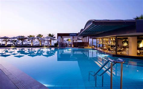 thalassa beach resort adults  luxury beach hotel chania greece
