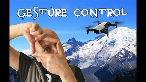 mavic air gesture control smart capture great  gimmick youtube