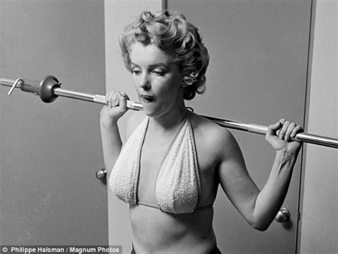 those famous curves were hard work marilyn monroe works