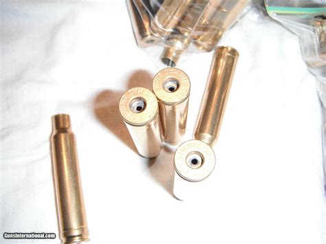 once fired 338 win mag brass winchester