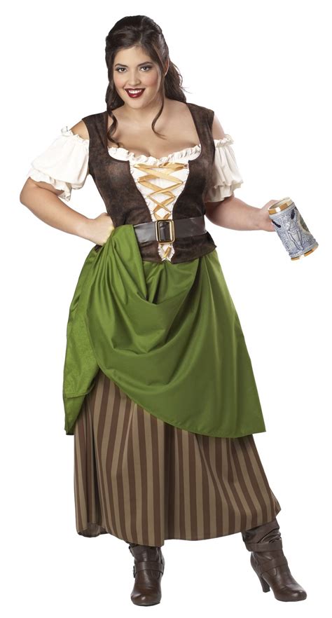 Tavern Maiden Renaissance Adult Plus Size Costume 3x
