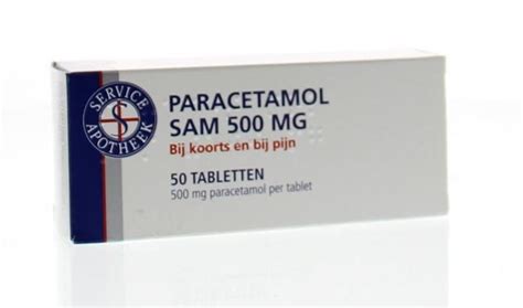 Paracetamol 500mg 50 Stk Bestellen Holland Apo De