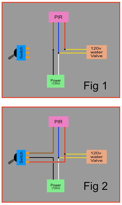 pir motion sensor wiring diagram