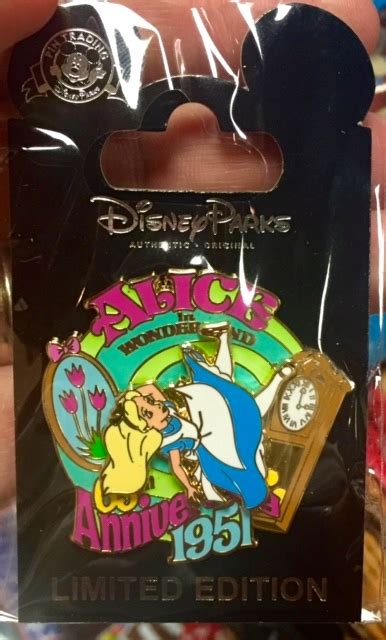 Alice In Wonderland 65th Anniversary Cast Member Pin Disney Pins Blog