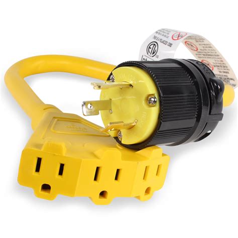p  triple   generator power cord adapter   av journeyman pro