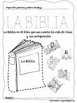 Biblia Catequesis Palabra Recortar Día Dominical Cristianos Fichas Primaria sketch template