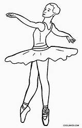 Ballerina Bailarinas Ballett Bailarina Cool2bkids Colorear24 Danza Dancing sketch template