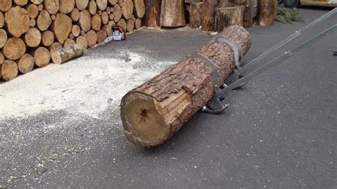 log lifting sawhorse patent pending log lifter heavy duty youtube