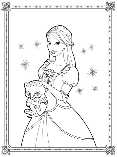 ideas  barbie coloring pages  girls home